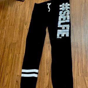 #selfie sweatpants and matching top